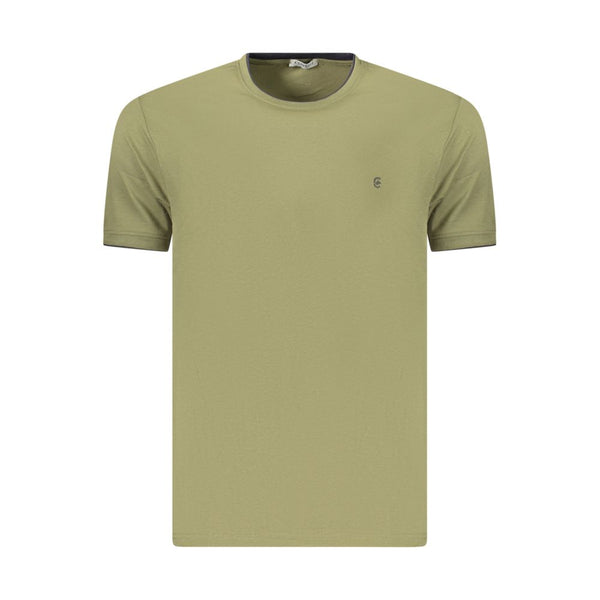 Coveri Moving Green Cotton Men's T-Shirt
