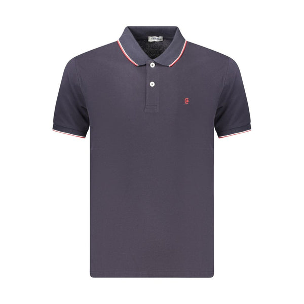 Coveri Moving Blue Cotton Men's Polo