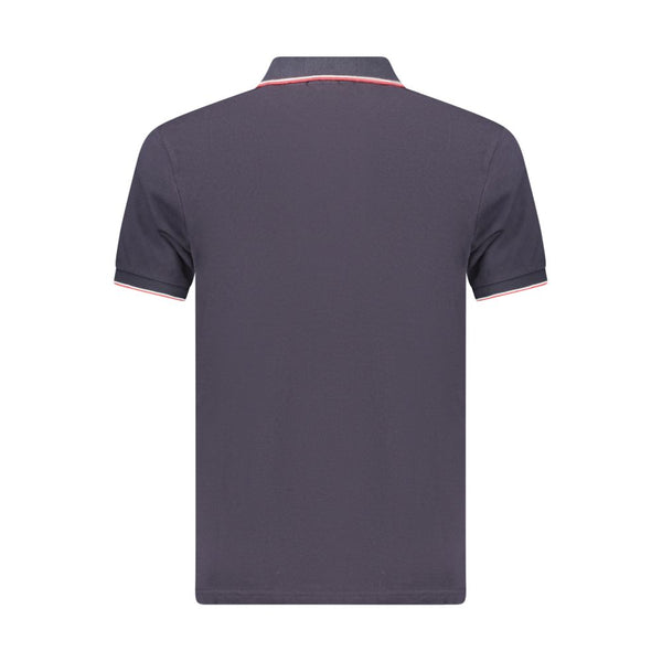 Coveri Moving Blue Cotton Men's Polo