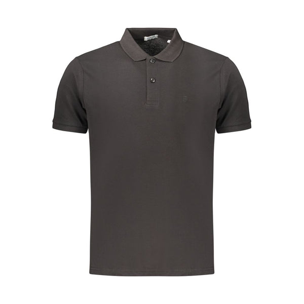 Coveri Moving Black Cotton Men's Polo Shirt