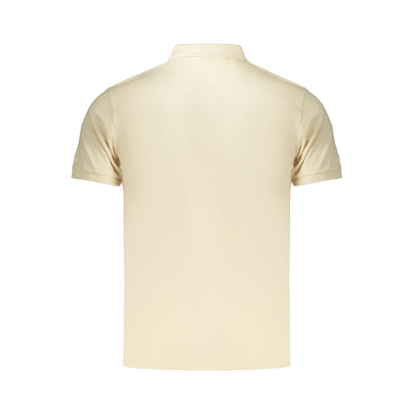 Coveri Moving Beige Cotton Men Polo