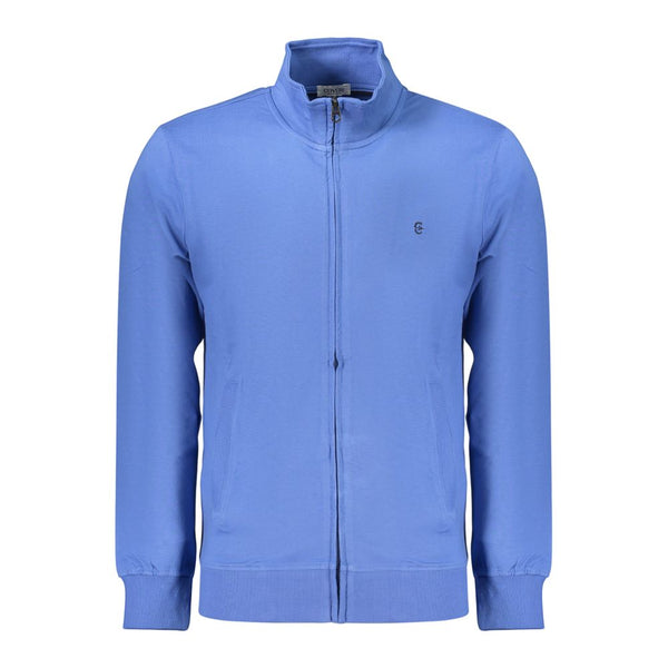 Coveri Moving Blue Cotton Men's Sweatshirt