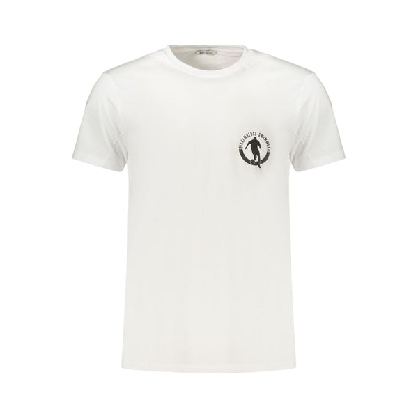 Bikkembergs White Cotton Men's T-Shirt
