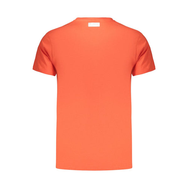 Bikkembergs Orange Cotton Men's T-Shirt