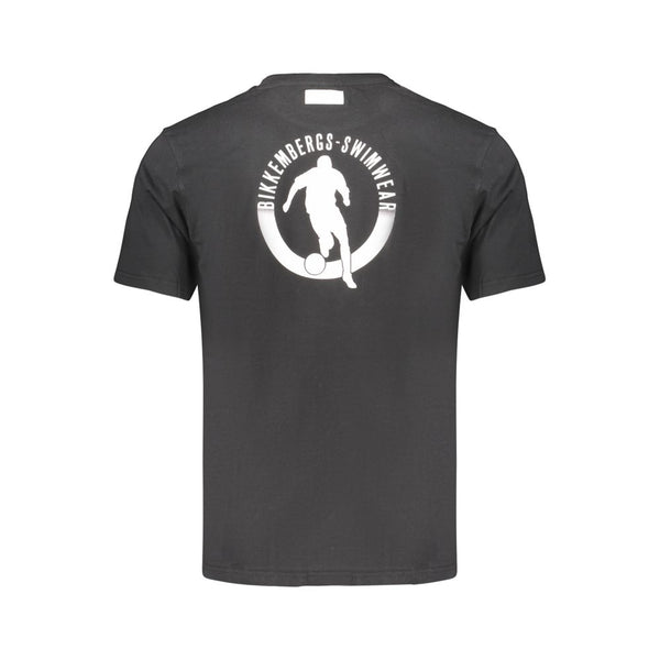 Bikkembergs Black Cotton Men's T-Shirt