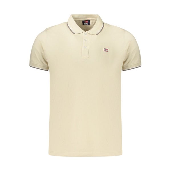 Norway 1963 Beige Cotton Men's Polo