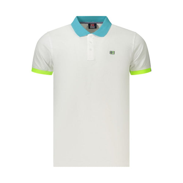 Norway 1963 Bianco Cotton Men's Polo