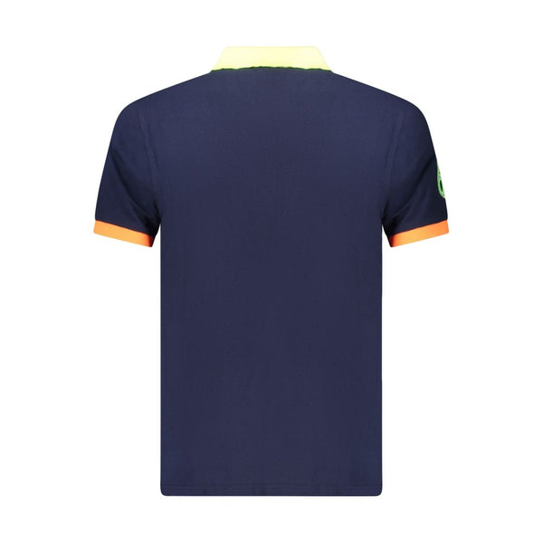 Norway 1963 Blue Cotton Men's Polo Shirt