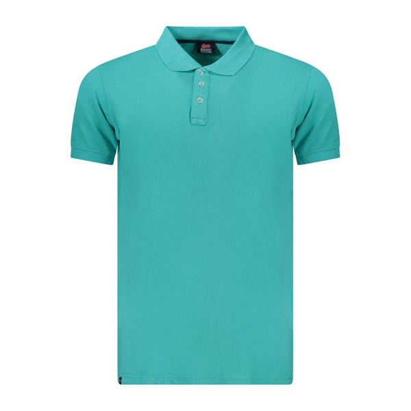 Norway 1963 Azzurro Cotton Men Polo