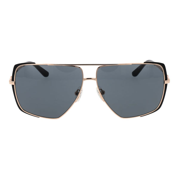 Guess Rose Gold Metal Sunglasses