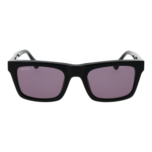 Web Black Acetate Sunglasses