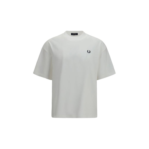 Fred Perry White Cotton T-Shirt