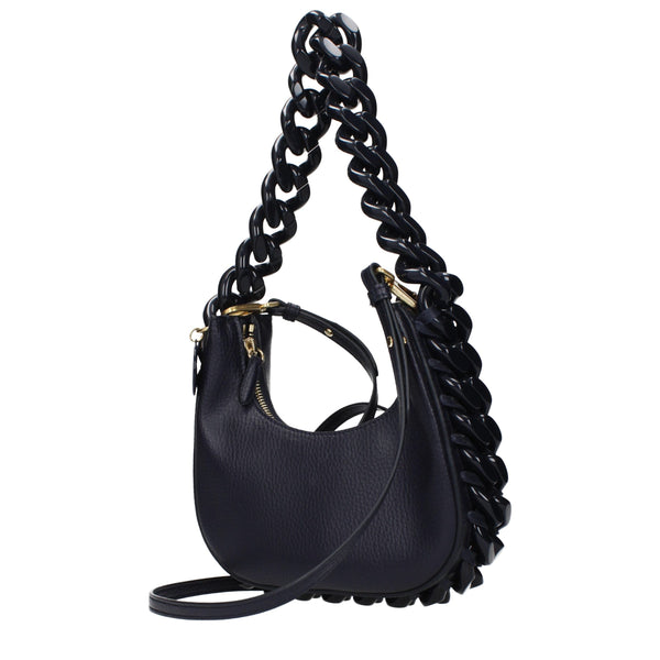 Stella McCartney Blue Leather Shoulder Bag
