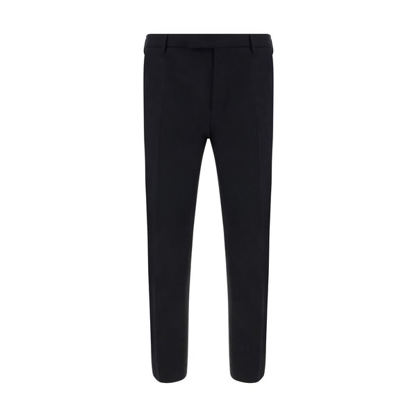 PT Pantaloni TORINO Black Elastane Dress Pants