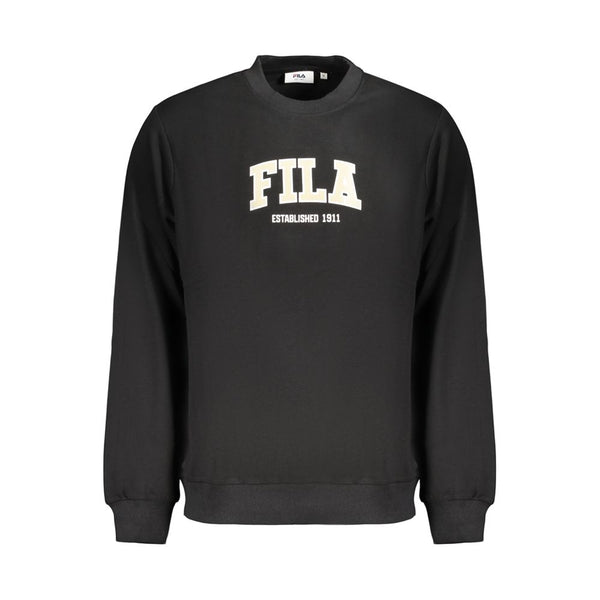 Fila Black Cotton Men's Sweatshirt