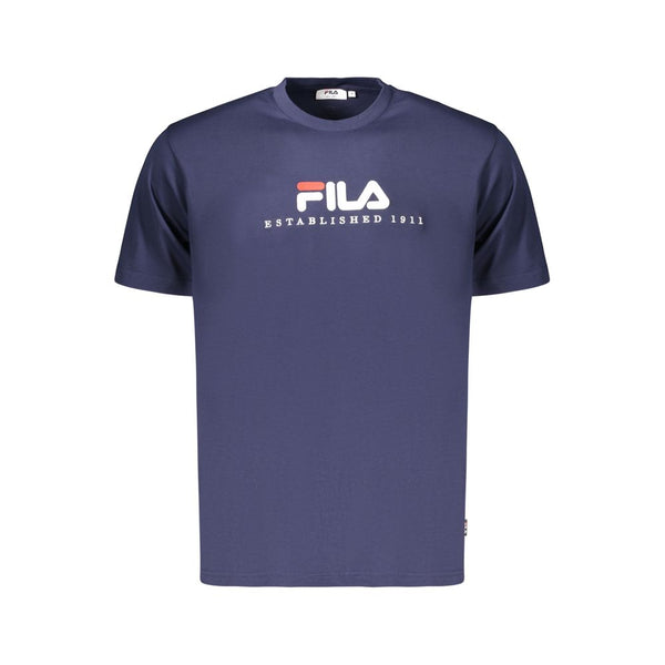 Fila Blue Cotton Men's T-Shirt