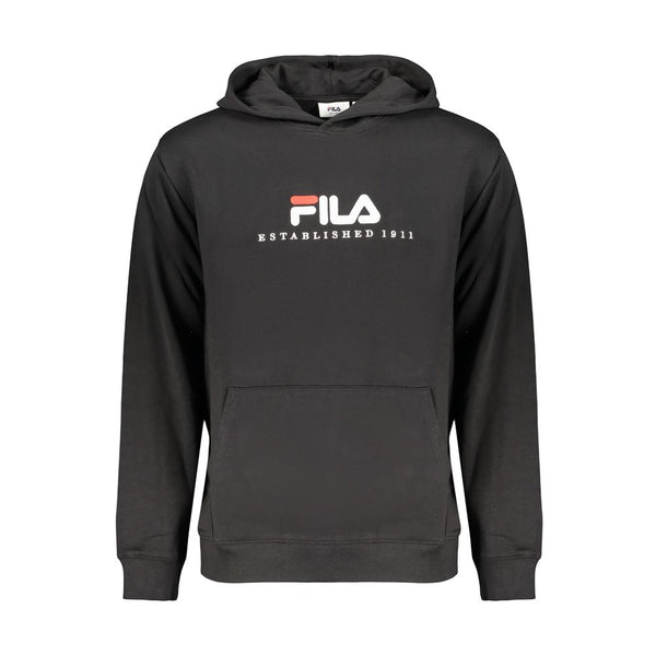 Fila Black Cotton Men's Sweatshirt