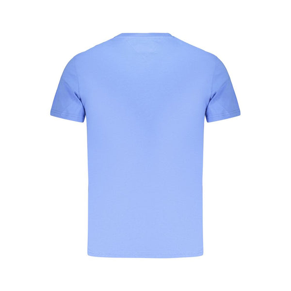 Tommy Hilfiger Light Blue Cotton Men's T-Shirt