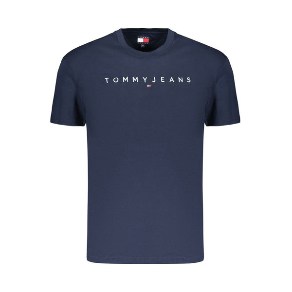 Tommy Hilfiger Blue Cotton Men's T-Shirt