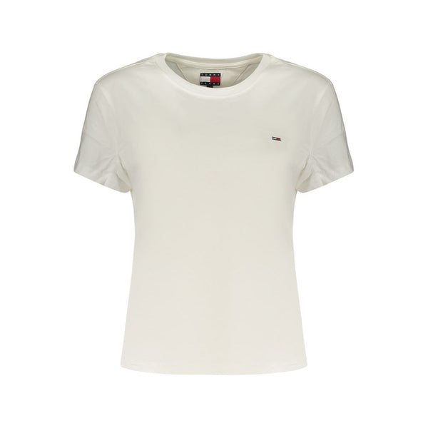Tommy Hilfiger Bianco Cotton Women's T-Shirt