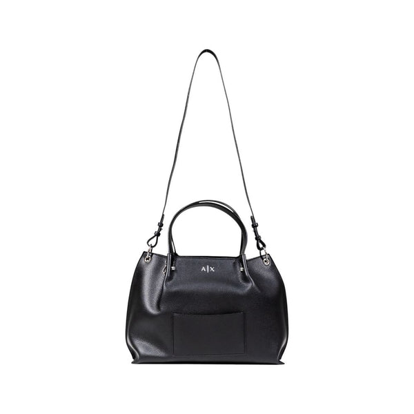 Armani Exchange Black Polyester Handbag