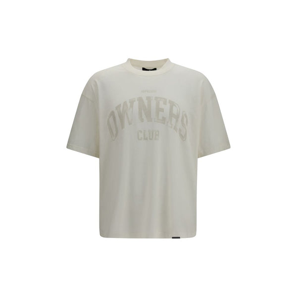 Represent White Cotton T-Shirt