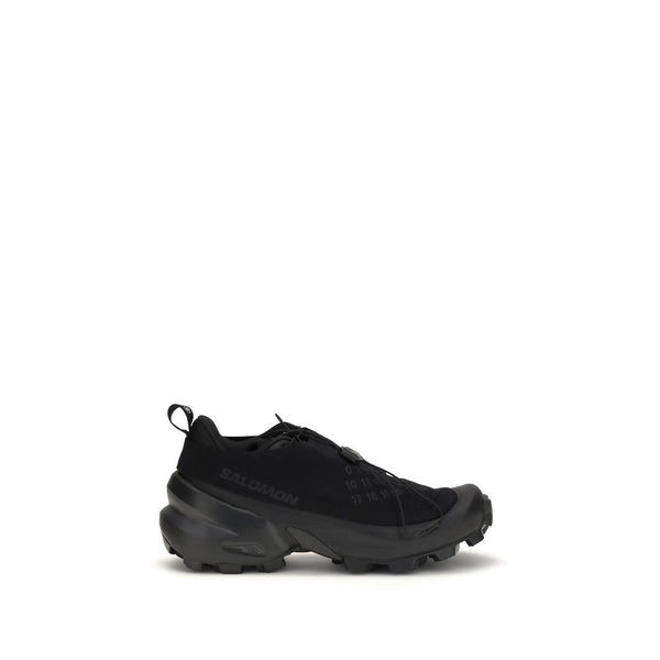 MM6 Black Nylon Athletic Sneakers