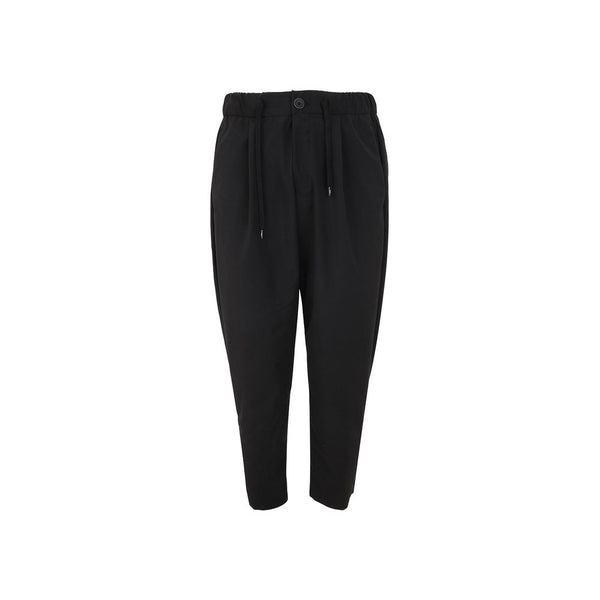 Herno Black Polyester Casual Pants