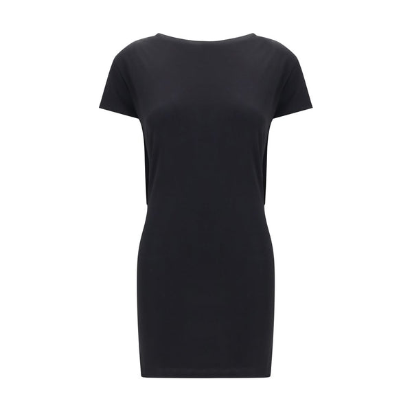 Jacquemus Black Viscose Cocktail Dress
