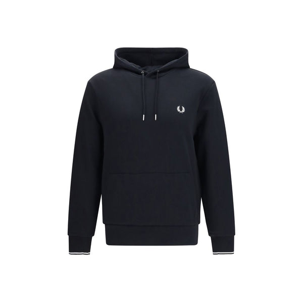 Fred Perry Black Cotton Sweatshirt