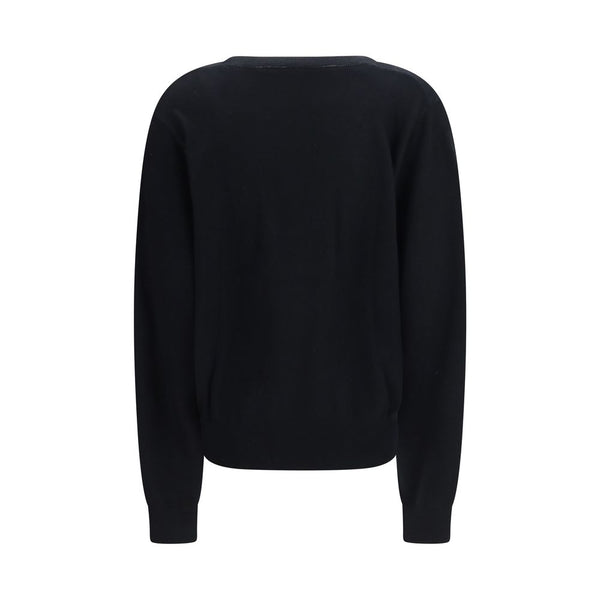 Extreme Cashmere Black Wool Oves Aries Sweatshirt