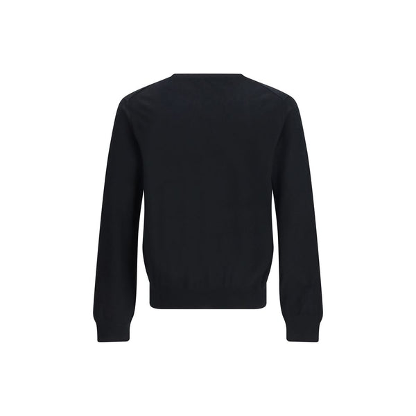 Aragona Cashmere Black Wool Oves Aries Sweatshirt