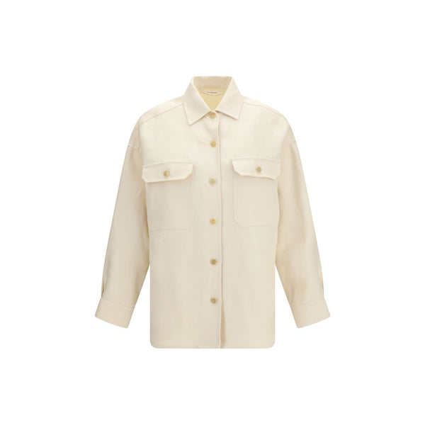 Umit Benan Beige Linen Shirt