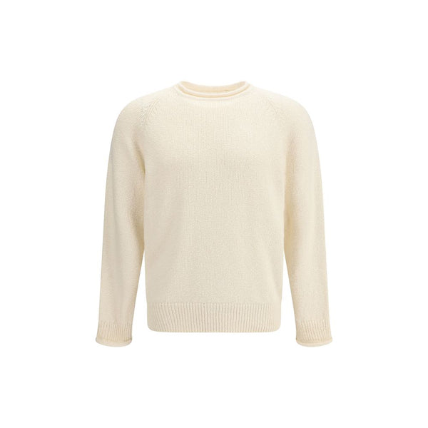 Umit Benan Beige Cotton Sweatshirt