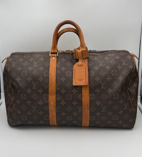 Louis Vuitton LOUIS VUITTON KEEPALL 45 Monogram Handbag