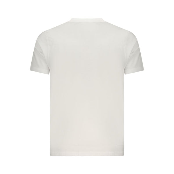 Coveri Moving White Cotton Men's T-Shirt