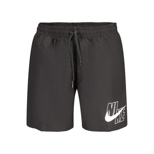 Nike Black Polyester Men's Swimwear