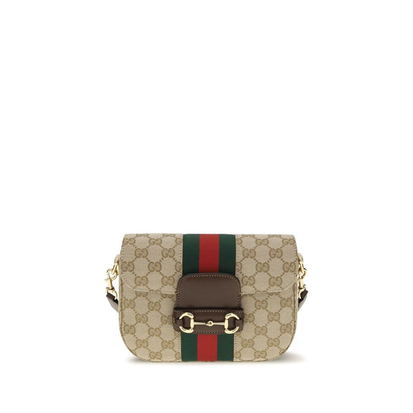Gucci Beige Fabric Shoulder Bag