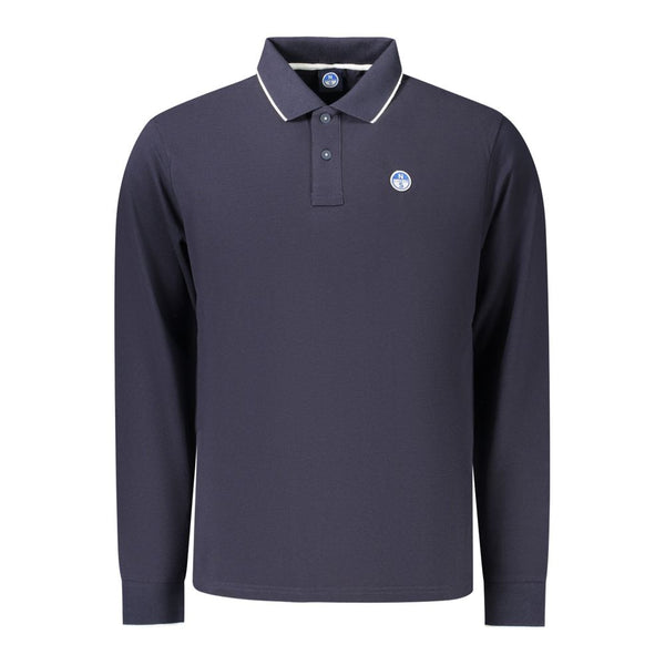 North Sails Blue Cotton Men's Polo