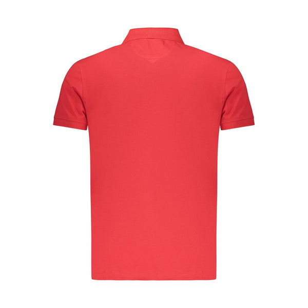 Marina Militare Rosso Cotton Men's Polo