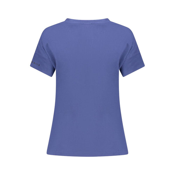 North Sails Blue Cotton Women T-Shirt