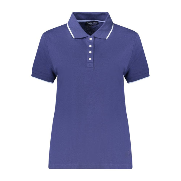 North Sails Blue Modal Womens Polo