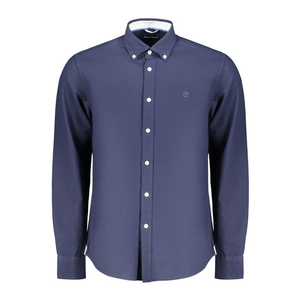 North Sails Blue Cotton Mens Shirt