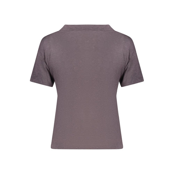 North Sails Gray Viscose Women T-Shirt