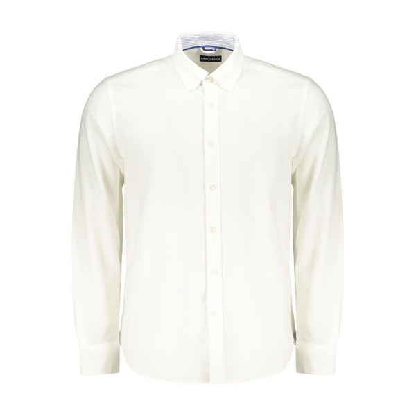 North Sails White Cotton Men's Shirt