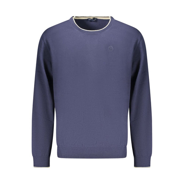 North Sails Blu Cotton Uomo Shirt