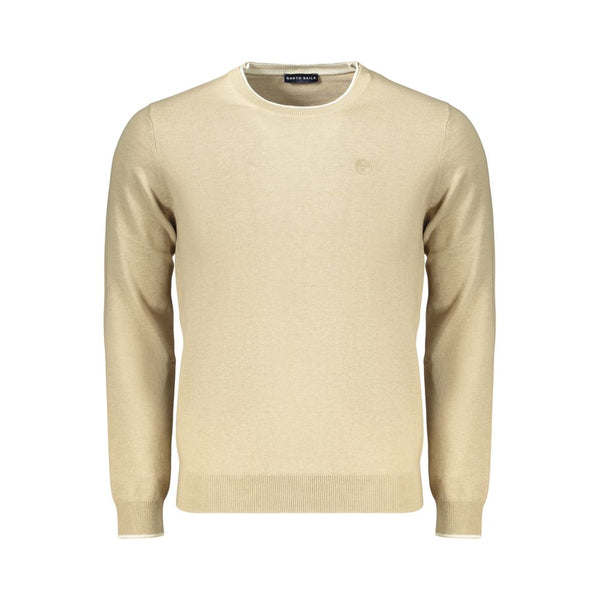 North Sails Beige Cotton Men's Pullover