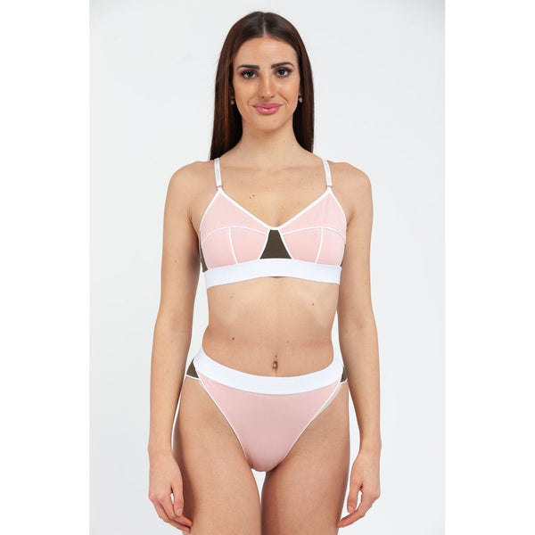 Moschino Multicolor Cotton Bra