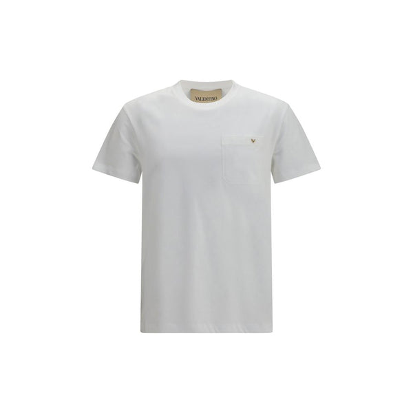 Valentino Garavani White Cotton T-Shirt