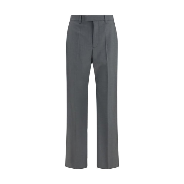 Valentino Garavani Gray Wool Oves Aries Dress Pants